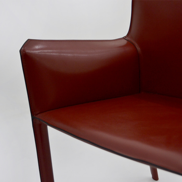 마룬 암체어. Maroon armchair (버건디)