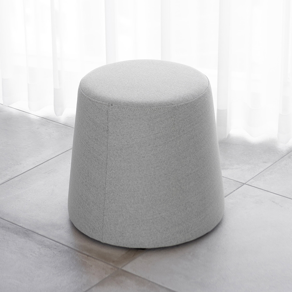 콘 스툴. Cone stool (라이트 그레이)