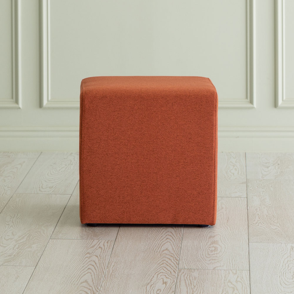 티스툴[사각]. T-stool (다크오렌지)
