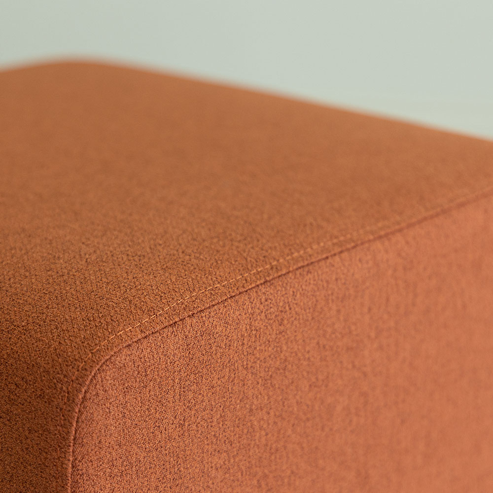 티스툴[사각]. T-stool (다크오렌지)