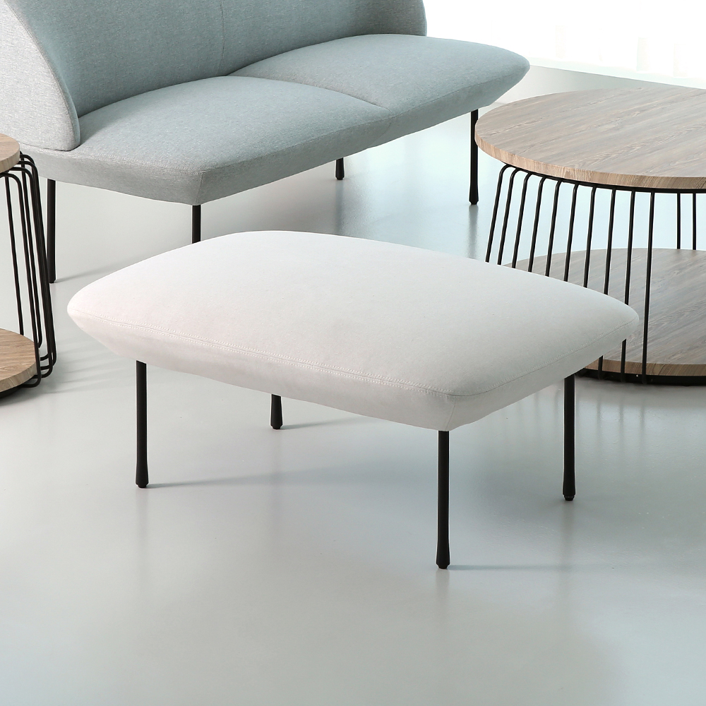 리파 싱글 벤치. Lipa single bench (크림)