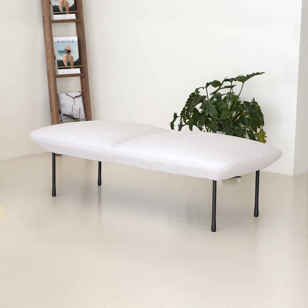리파 2인 벤치. Lipa 2 seater bench (크림)