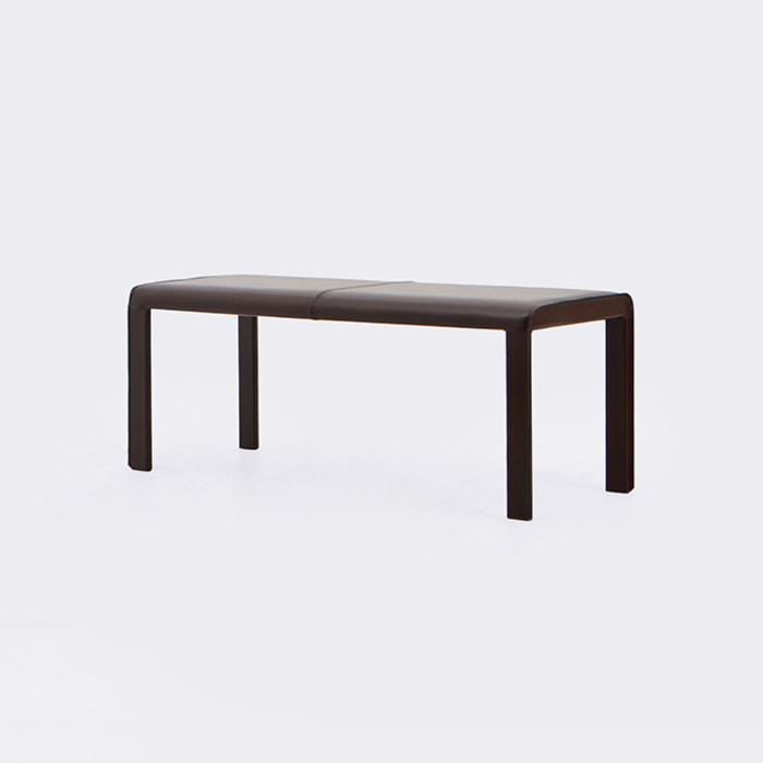 마룬 벤치. Maroon bench (다크브라운)