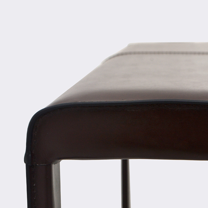 마룬 벤치. Maroon bench (다크브라운)