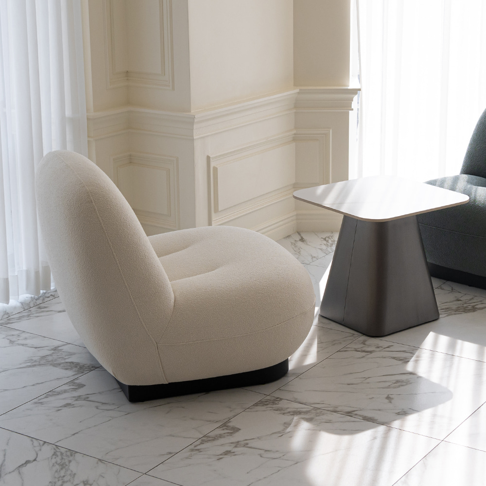 줌 라운지 체어. Zoom lounge chai (아이보리)