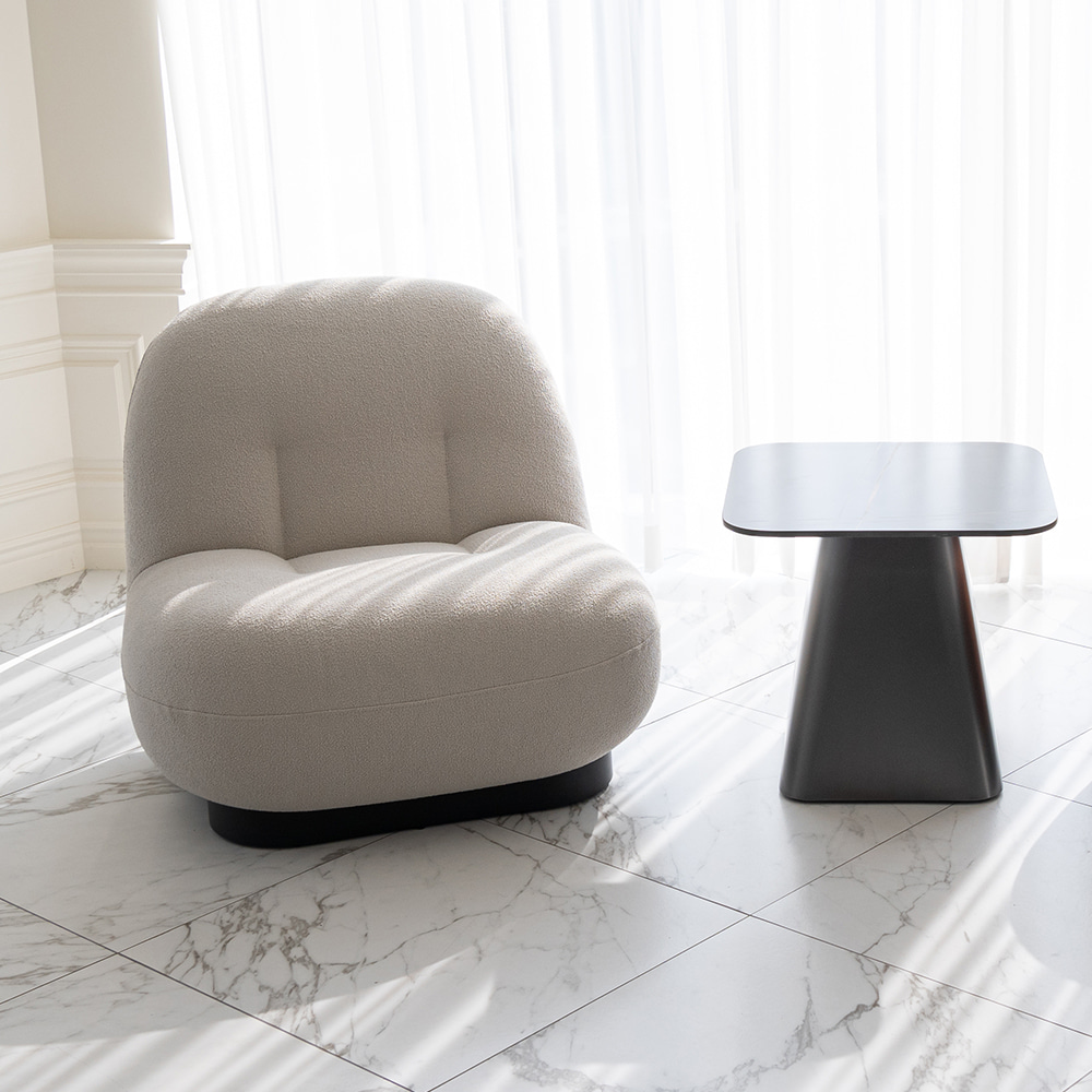 줌 라운지 체어. Zoom lounge chair (라이트그레이)