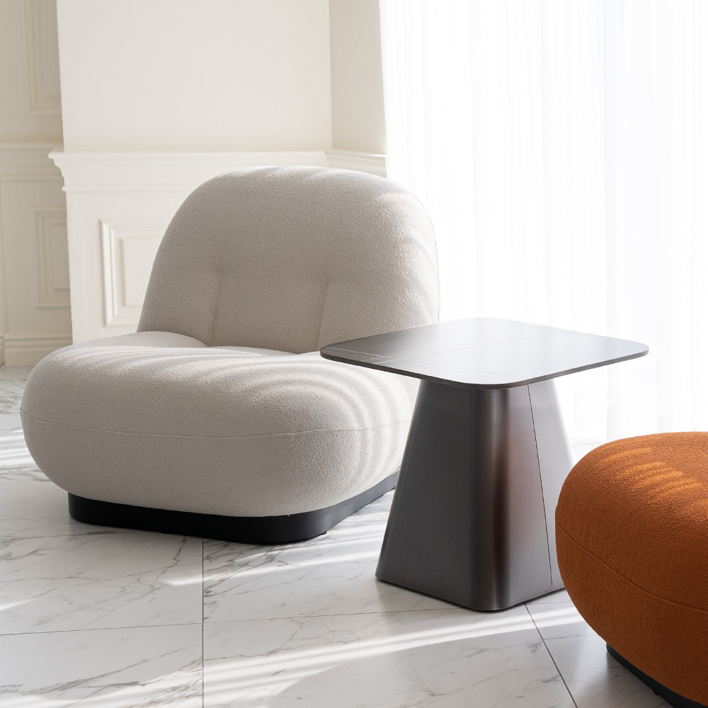 줌 라운지 체어. Zoom lounge chair (라이트그레이)