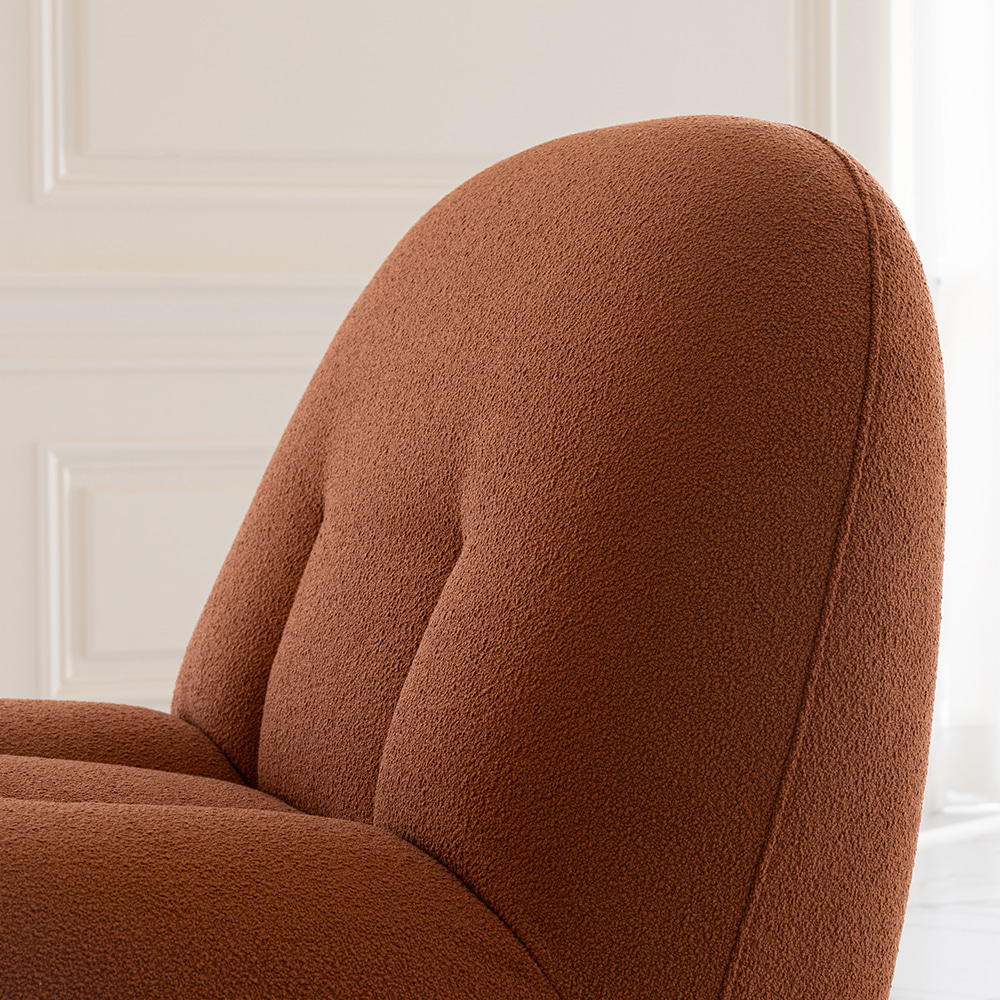 줌 라운지 체어. Zoom lounge chair (카멜)