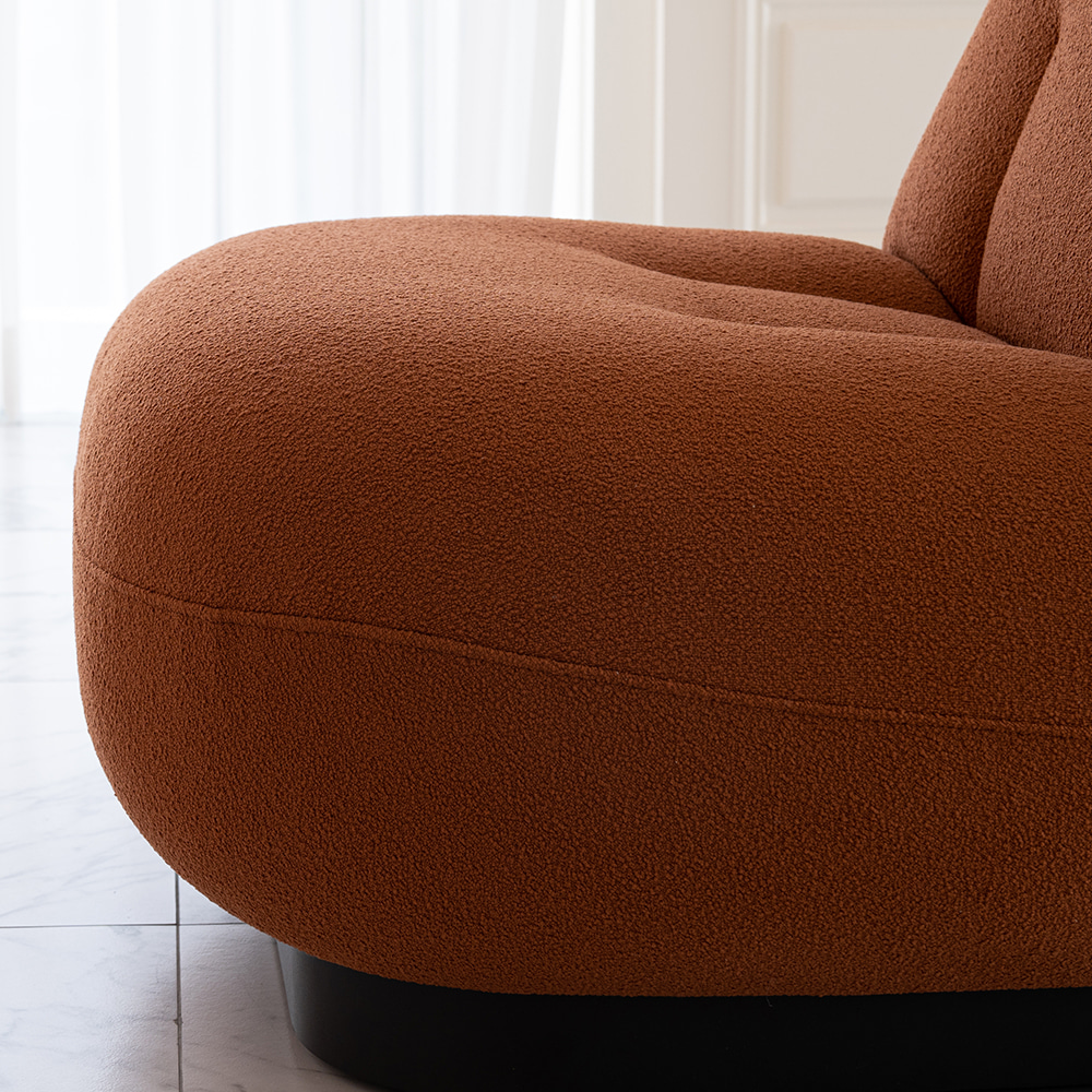 줌 라운지 체어. Zoom lounge chair (카멜)