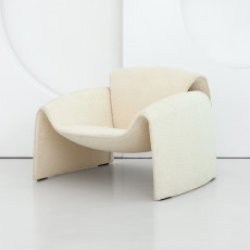 테일러 라운지 체어. Taylor lounge chair (아이보리)
