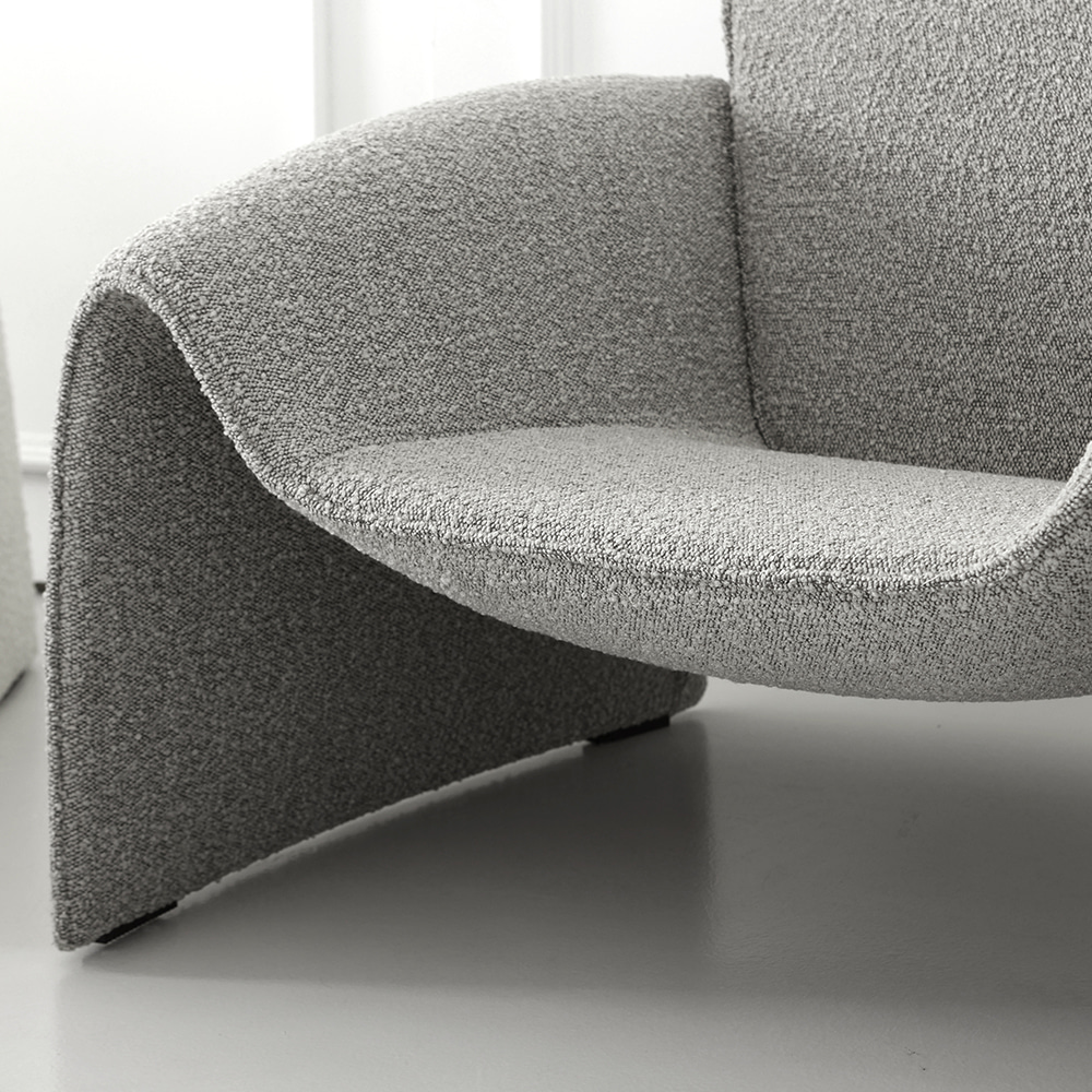 테일러 라운지 체어. Taylor lounge chair (그레이)