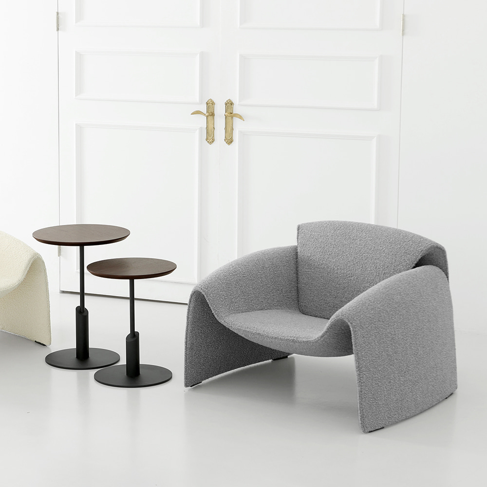 테일러 라운지 체어. Taylor lounge chair (그레이)