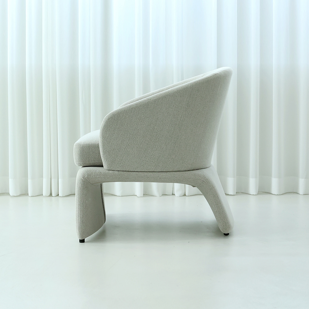 마스터 라운지 체어. Master lounge chair (라이트그레이)