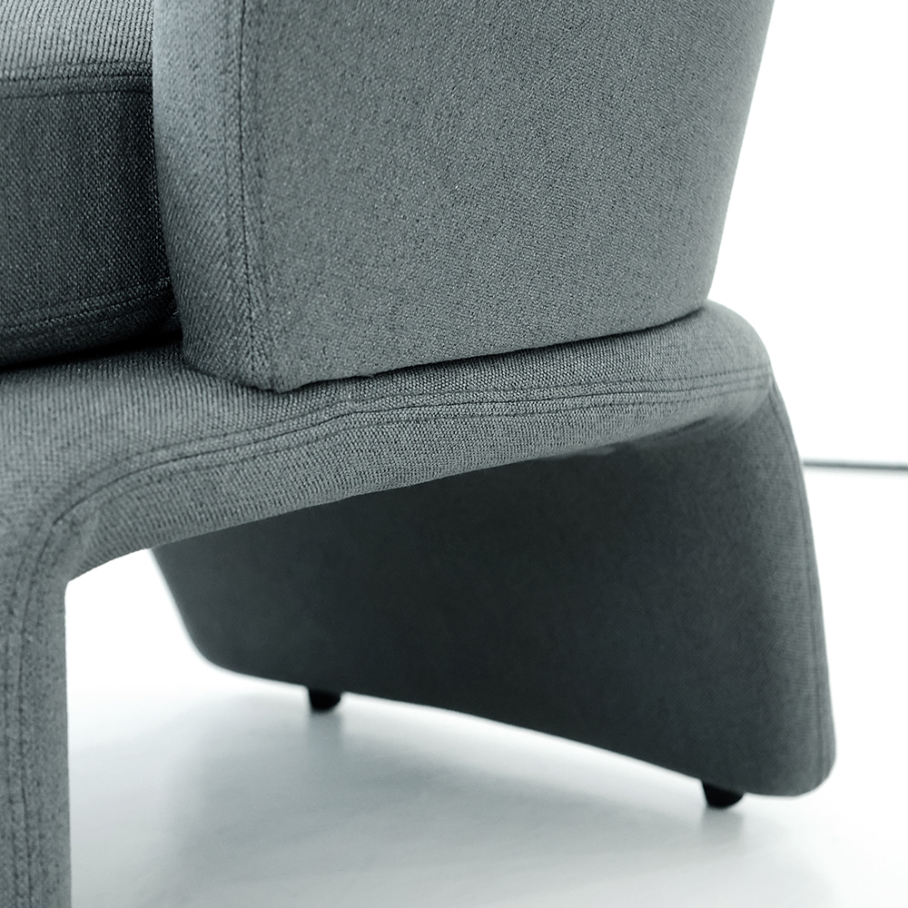 마스터 라운지 체어. Master lounge chair (다크그레이)