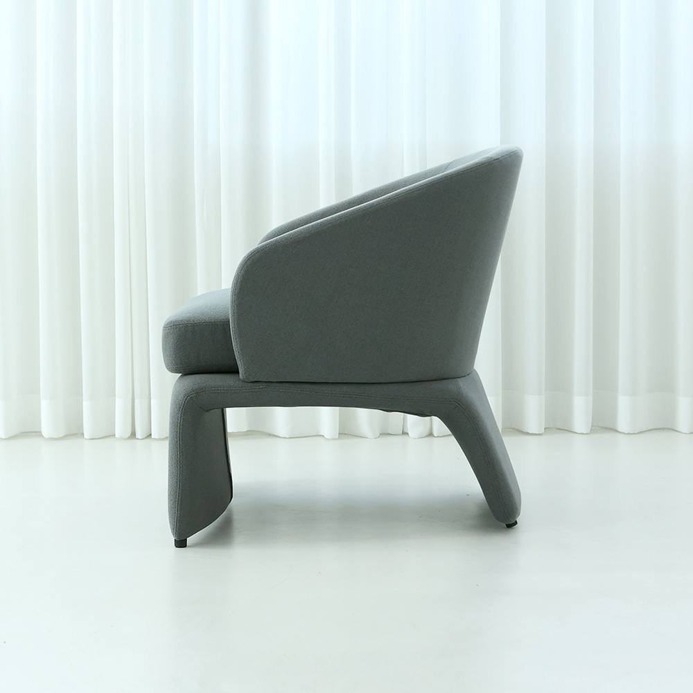 마스터 라운지 체어. Master lounge chair (다크그레이)