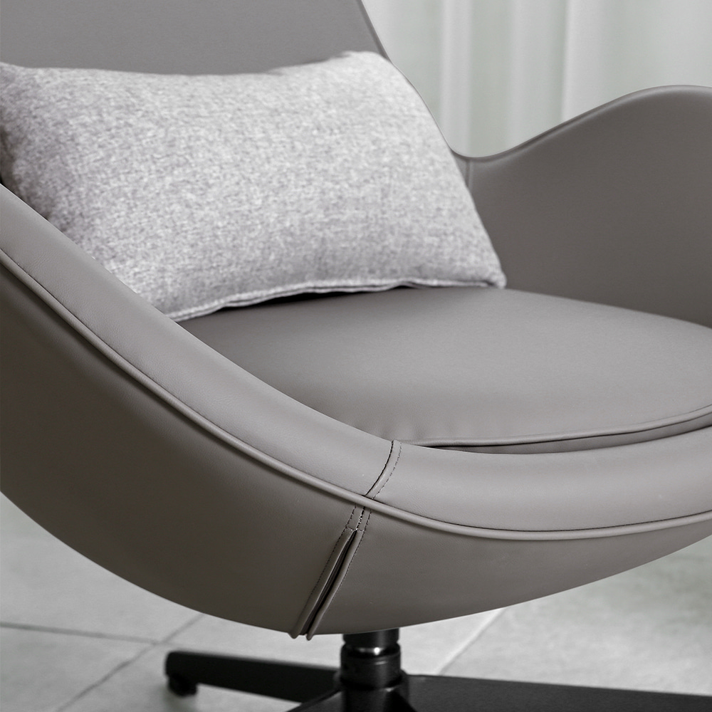 메이 라운지체어. May lounge chair (그레이)