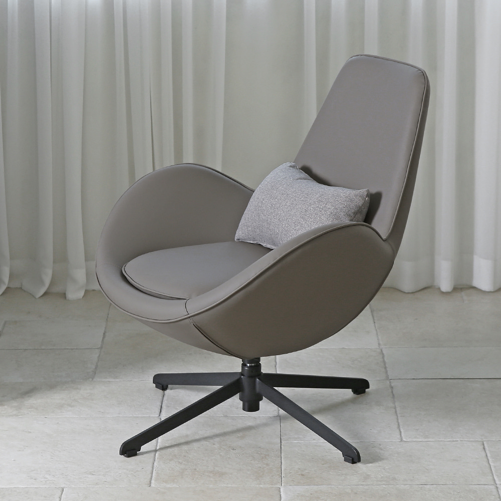 메이 라운지체어. May lounge chair (그레이)