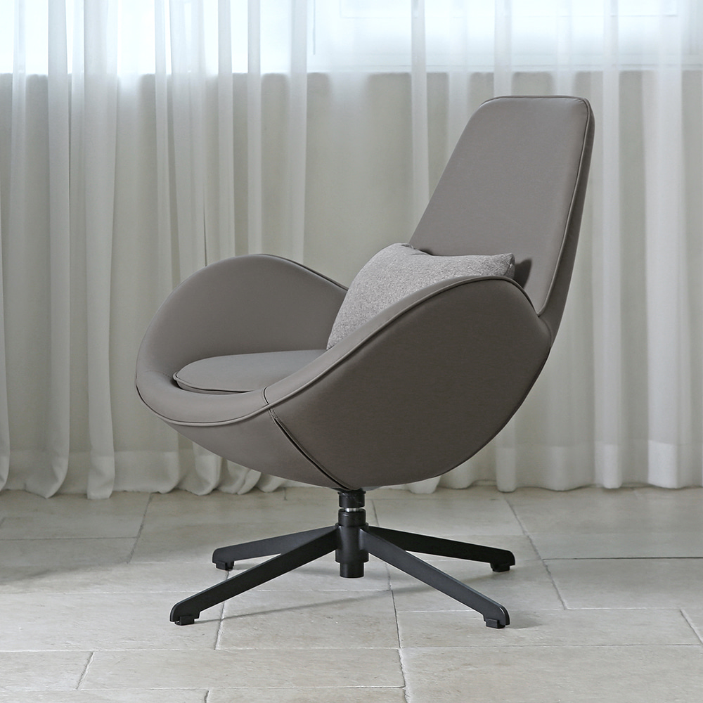 메이 라운지체어. May lounge chair (그레이)