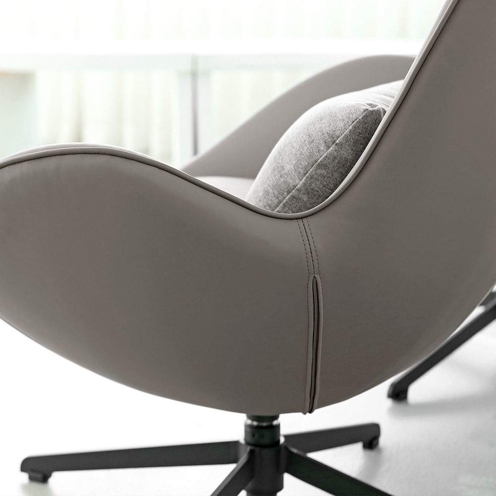 메이 라운지체어. May lounge chair (그레이)