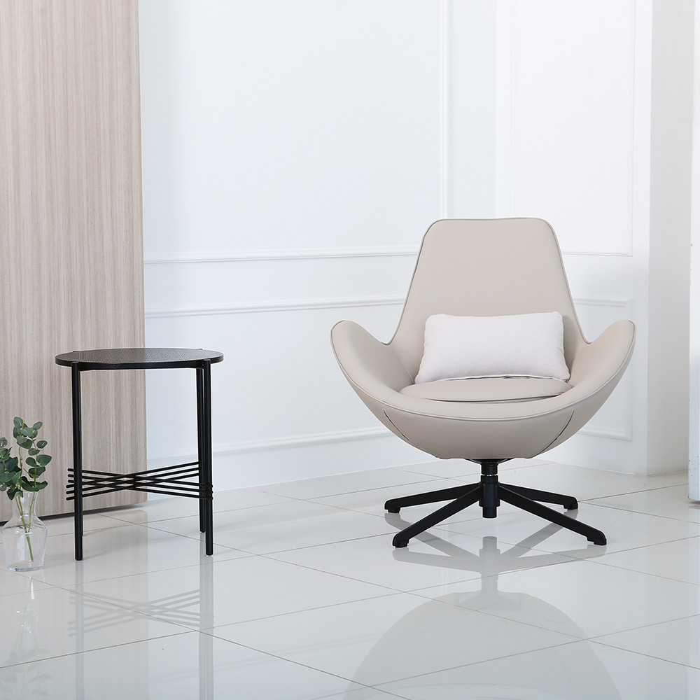 메이 라운지체어. May lounge chair (베이지)