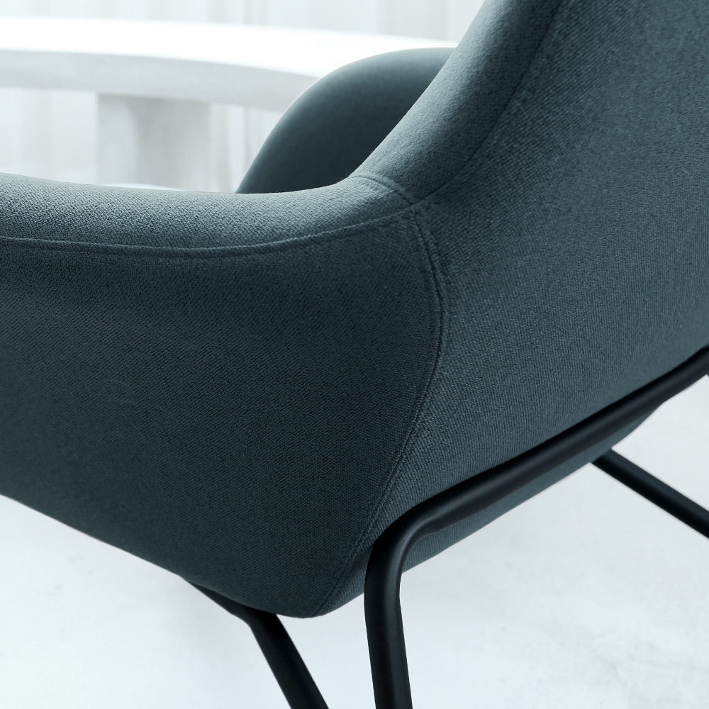 세이스 라운지체어. Says lounge chair (블루그린)