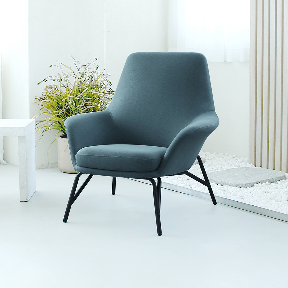 세이스 라운지체어. Says lounge chair (블루그린)