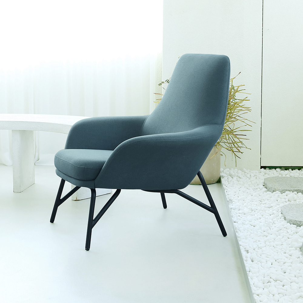세이스 라운지체어. Says lounge chair (블루그린)