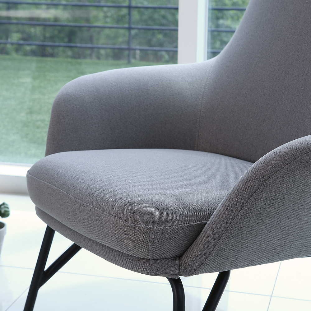 세이스 라운지체어. Says lounge chair (그레이)