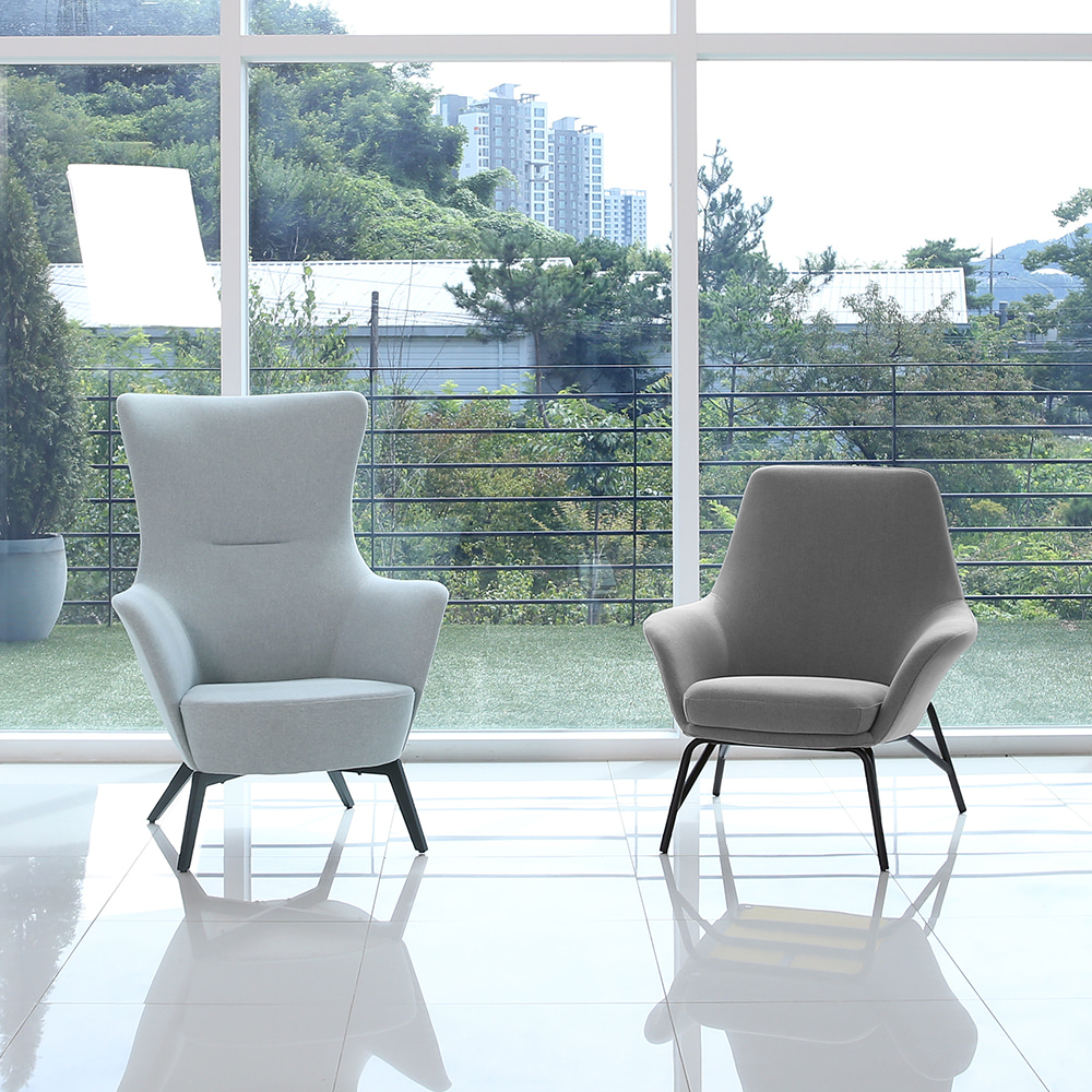 세이스 라운지체어. Says lounge chair (그레이)