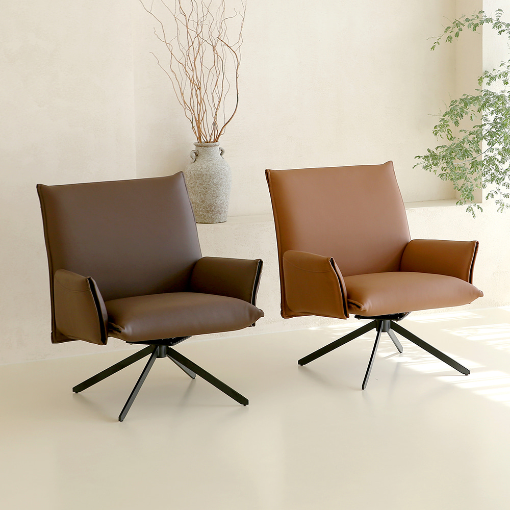 쿡쿡 라운지 체어. Cokcok Lounge chair (카멜)