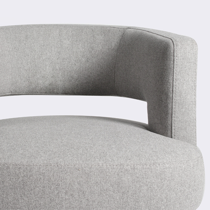 파이 라운지 체어. Pie lounge chair