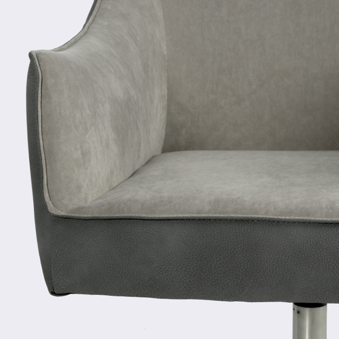 디럭스 럭셔리어스 체어. Deluxe luxurious chair (그레이)