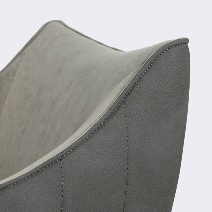 디럭스 럭셔리어스 체어. Deluxe luxurious chair (그레이)