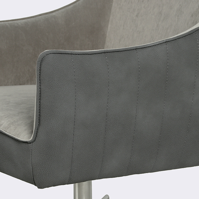 디럭스 럭셔리어스 체어. Deluxe luxurious chair (그레이)