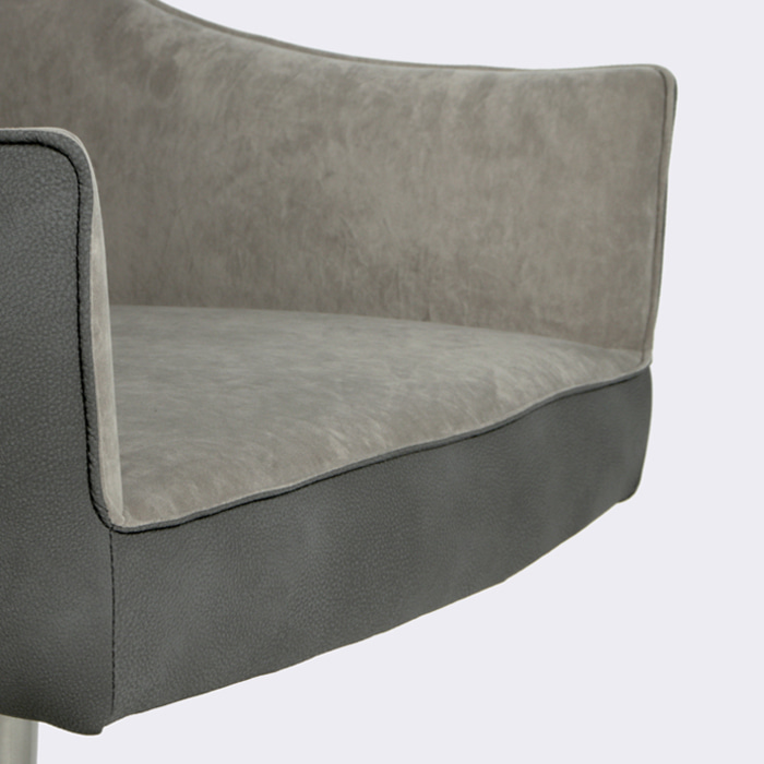 디럭스 럭셔리어스 체어. Deluxe luxurious chair (그레이)