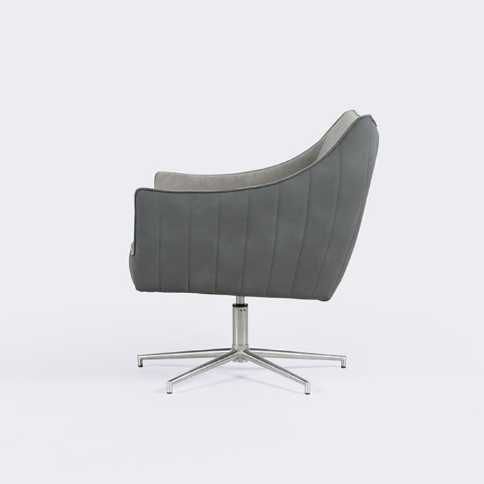 디럭스 럭셔리어스 체어. Deluxe luxurious chair (그레이)