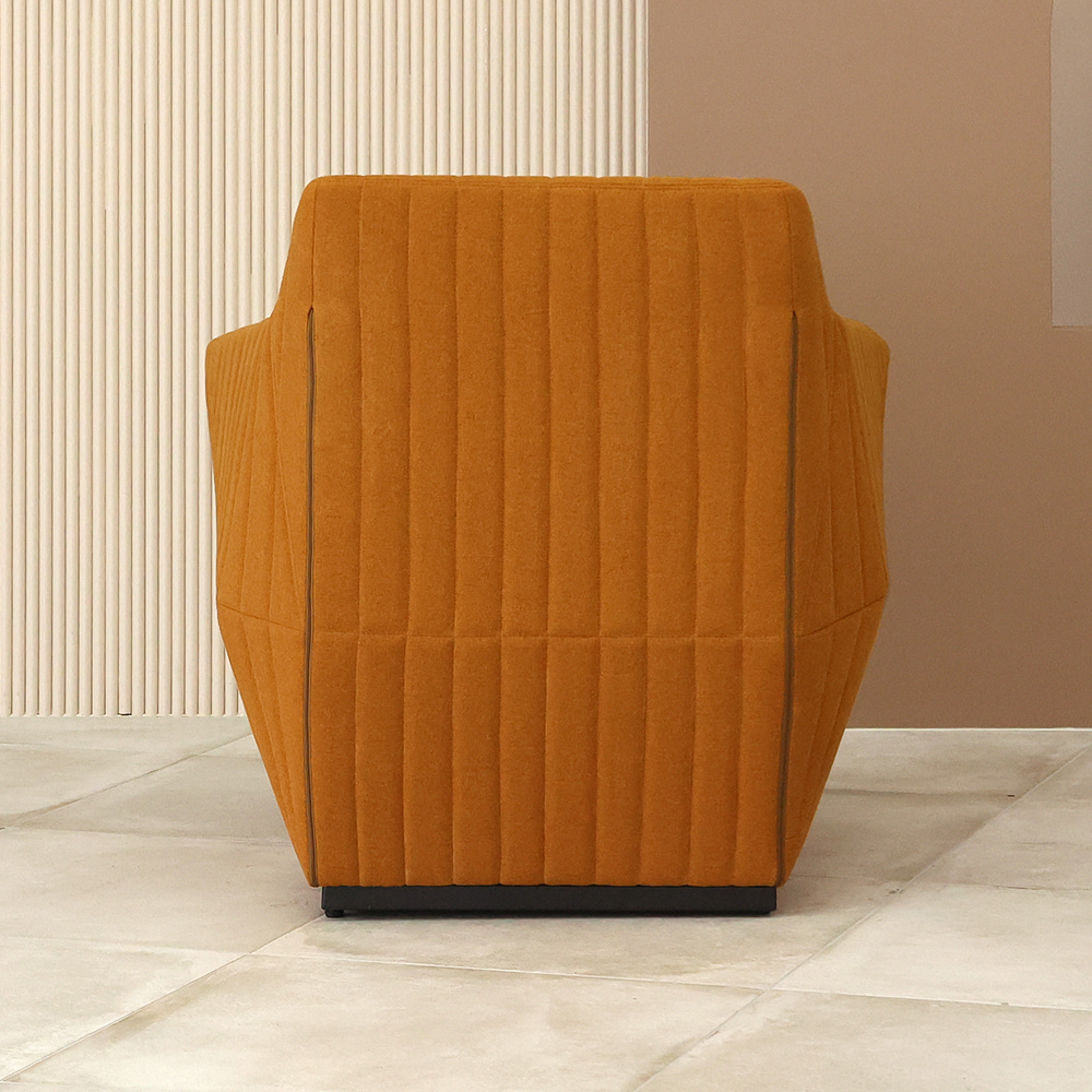 프린스 싱글 소파. Prince single sofa (머스타드)