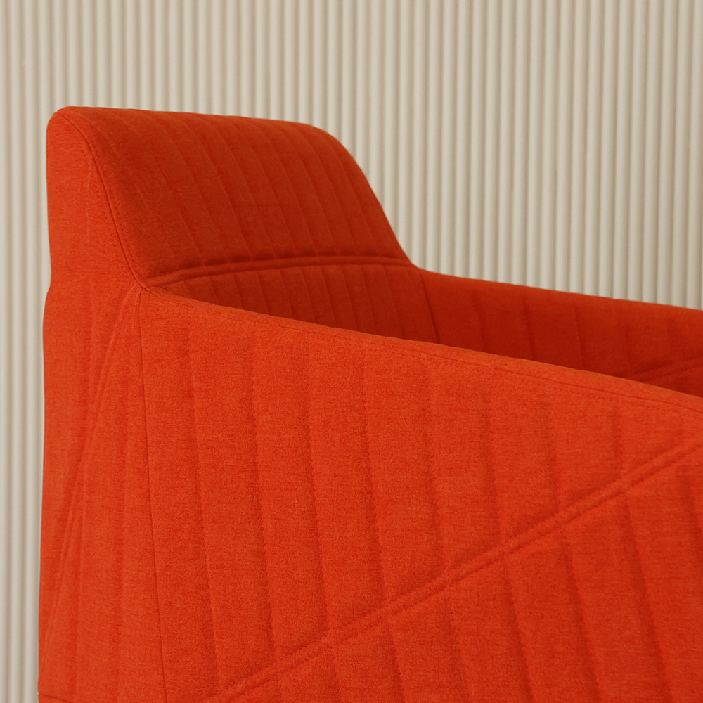 프린스 싱글 소파. Prince single sofa (레드)