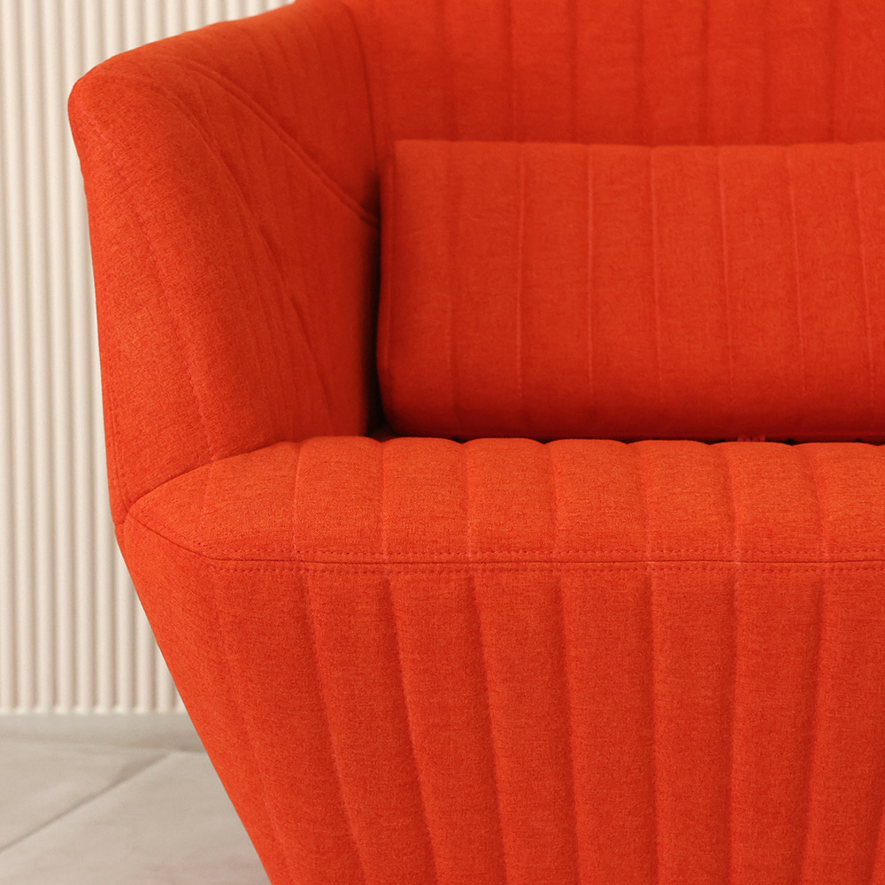 프린스 싱글 소파. Prince single sofa (레드)