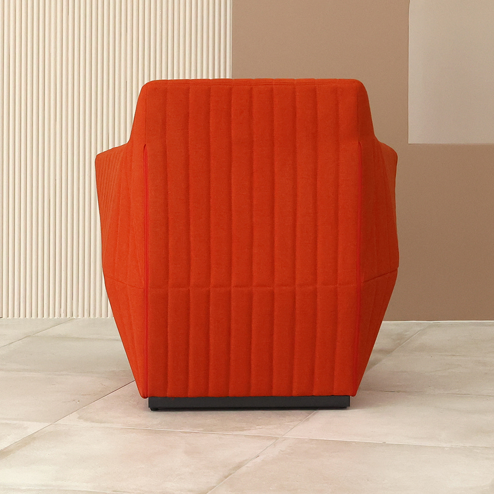 프린스 싱글 소파. Prince single sofa (레드)