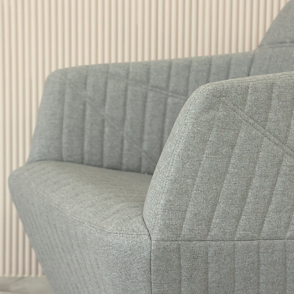 프린스 싱글 소파. Prince single sofa (그레이)