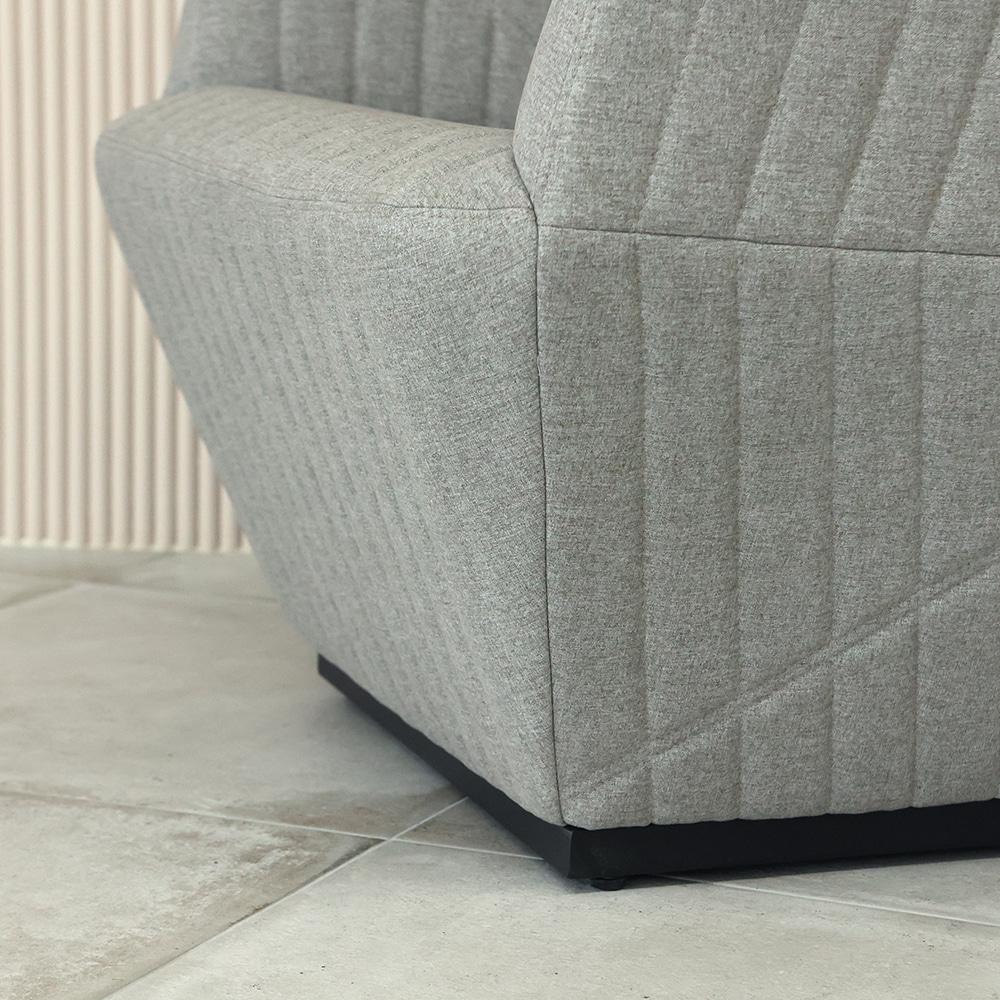 프린스 싱글 소파. Prince single sofa (그레이)