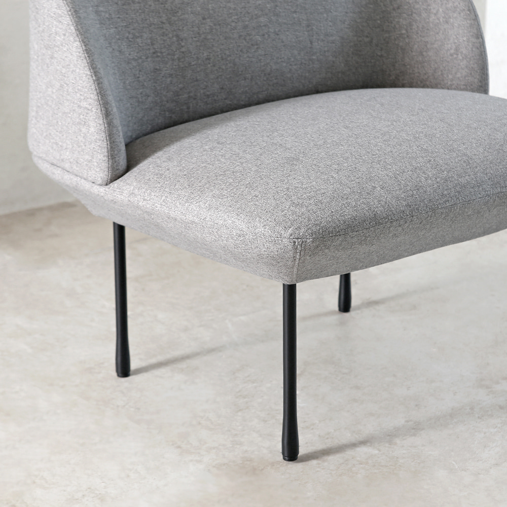 리파 싱글 소파. Lipa single sofa (그레이)