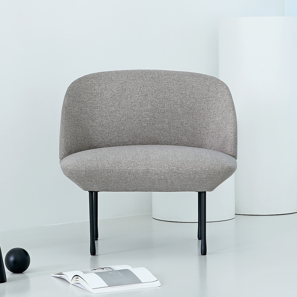 리파 싱글 소파. Lipa single sofa (그레이)