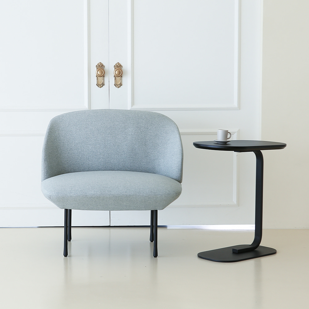 리파 싱글 소파. Lipa single sofa (라이트블루)