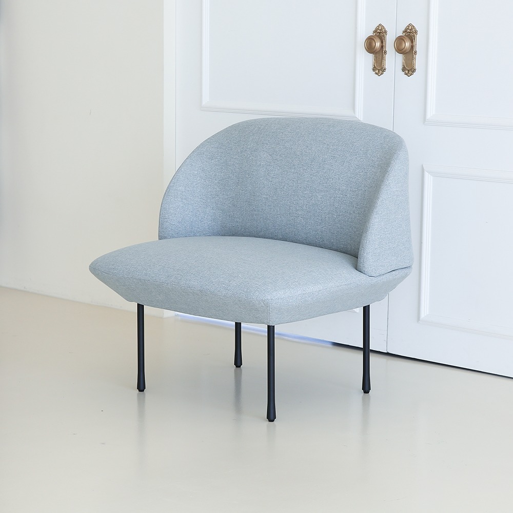 리파 싱글 소파. Lipa single sofa (라이트블루)