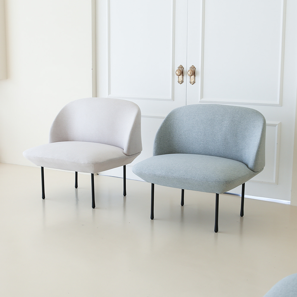 리파 싱글 소파. Lipa single sofa (라이트블루)