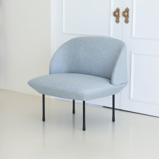 리파 싱글 소파. Lipa single sofa (라이트블루)