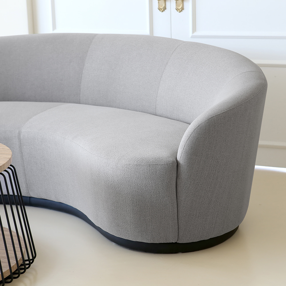 하바나 3인 소파. Havana 3 seater sofa (라이트그레이)