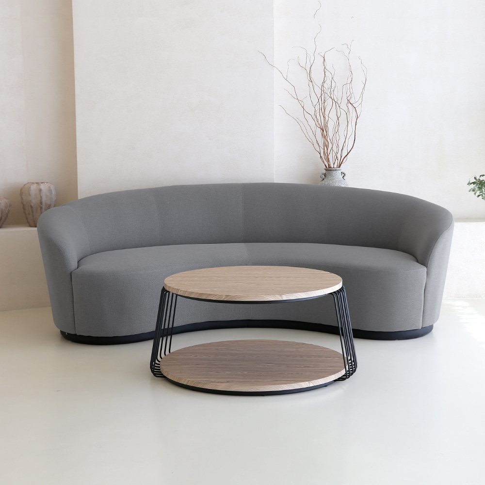 하바나 3인 소파. Havana 3 seater sofa (그레이)